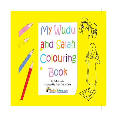 My wudu and Salah Colouring Book by Farhat Amin