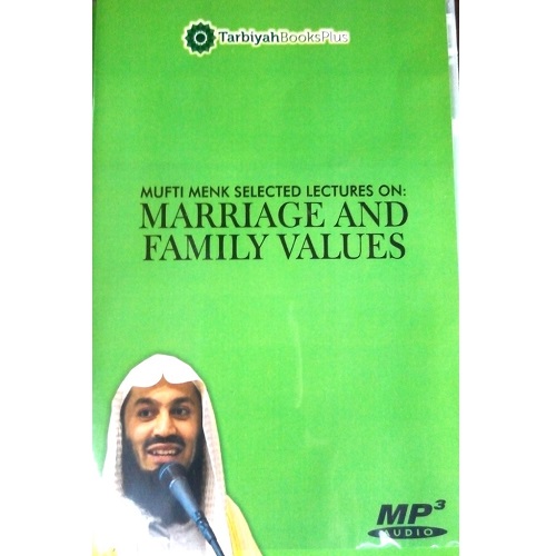 Marriage and Family Values A Lecture by Mufti Menk (Audio CD)