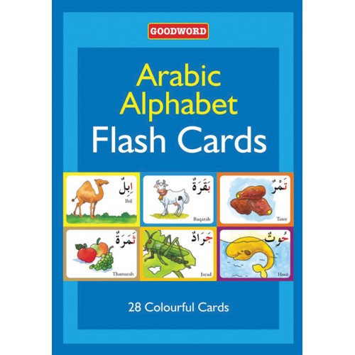 Goodword Arabic Alphabet Flash Cards