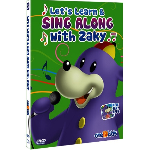 Let's Learn And Sing Along With Zaky DVD