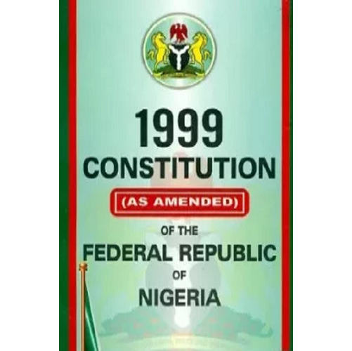 1999 Constitution of The Federal Republic of Nigeria