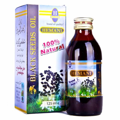 HEMANI Black Seeds Oil - 100% Pure and Natural 125ml