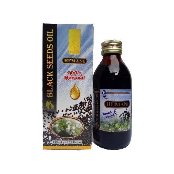 HEMANI Black Seeds Oil - 100% Pure and Natural 125ml