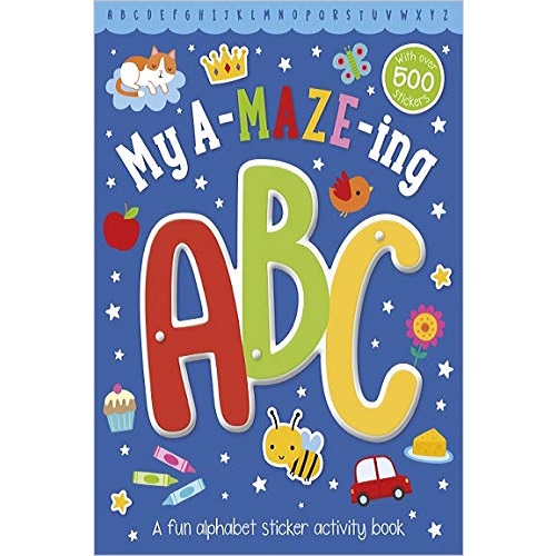 My A-Maze-Ing ABC Sticker Activity Book