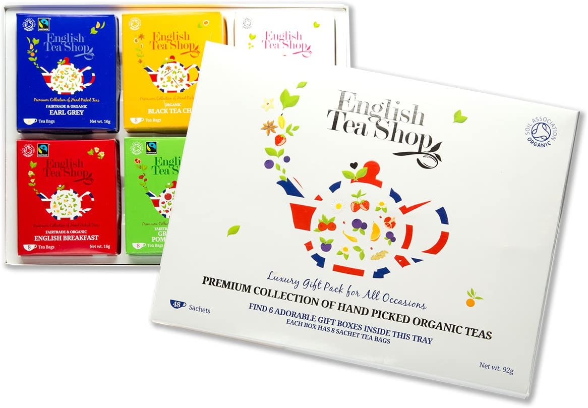 English Tea Shop Organic Luxury Gift Tray Bags