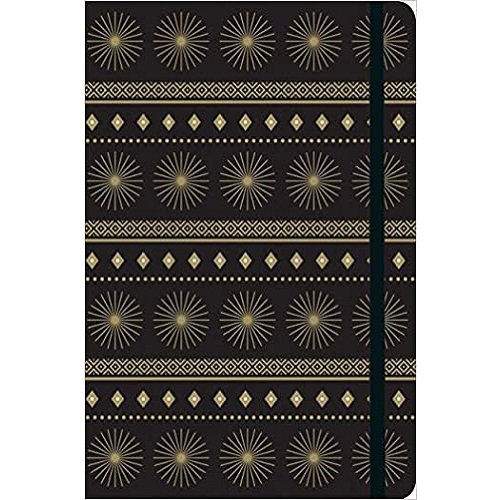 Modern Gold Starburst Gilded Journal