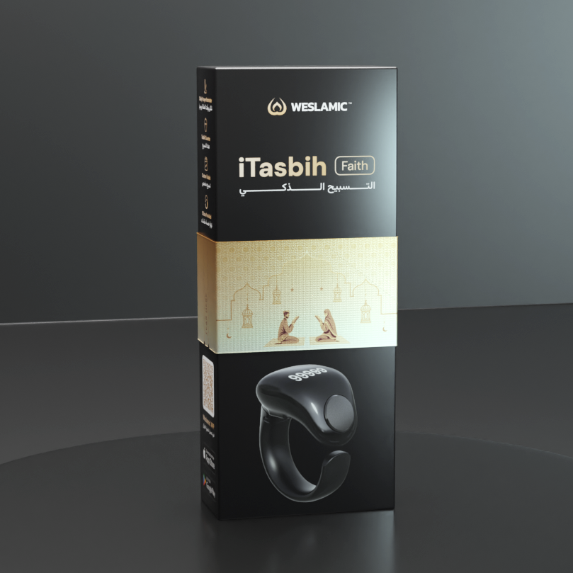 Weslamic itasbih Ring Smart Nfc Prayer Digital Tasbeeh Counter Tasbih Zikr Ring for Smart Phone